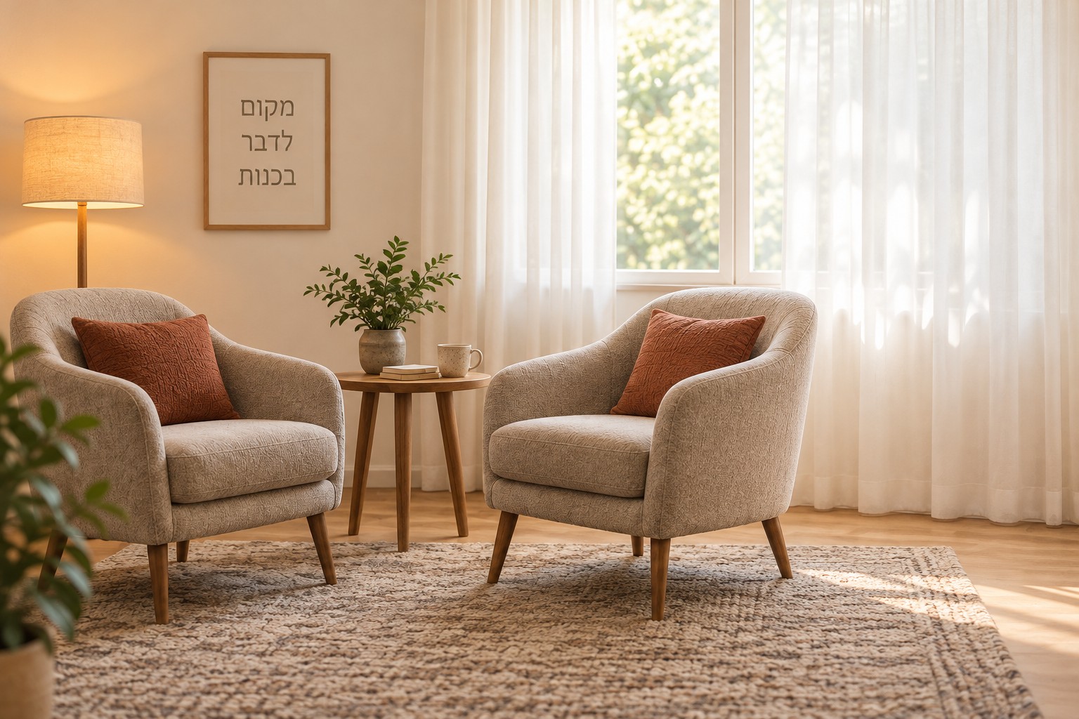 חדר הייעוץ בקליניקה